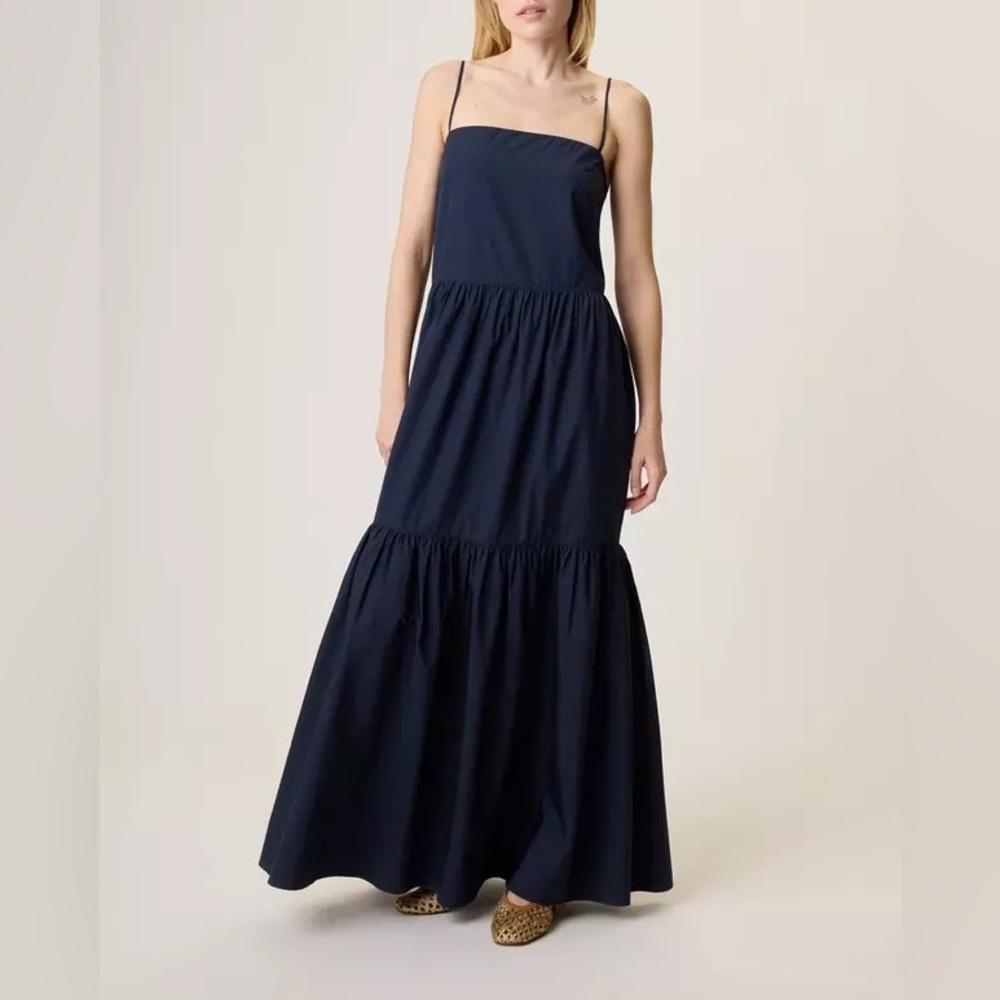 Rag & Bone Leilah Poplin Maxi Dress โ Size Large NWT - Picture 3 of 13